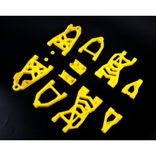 Nylon HD Control Arm Set Yellow | Rovan Sports